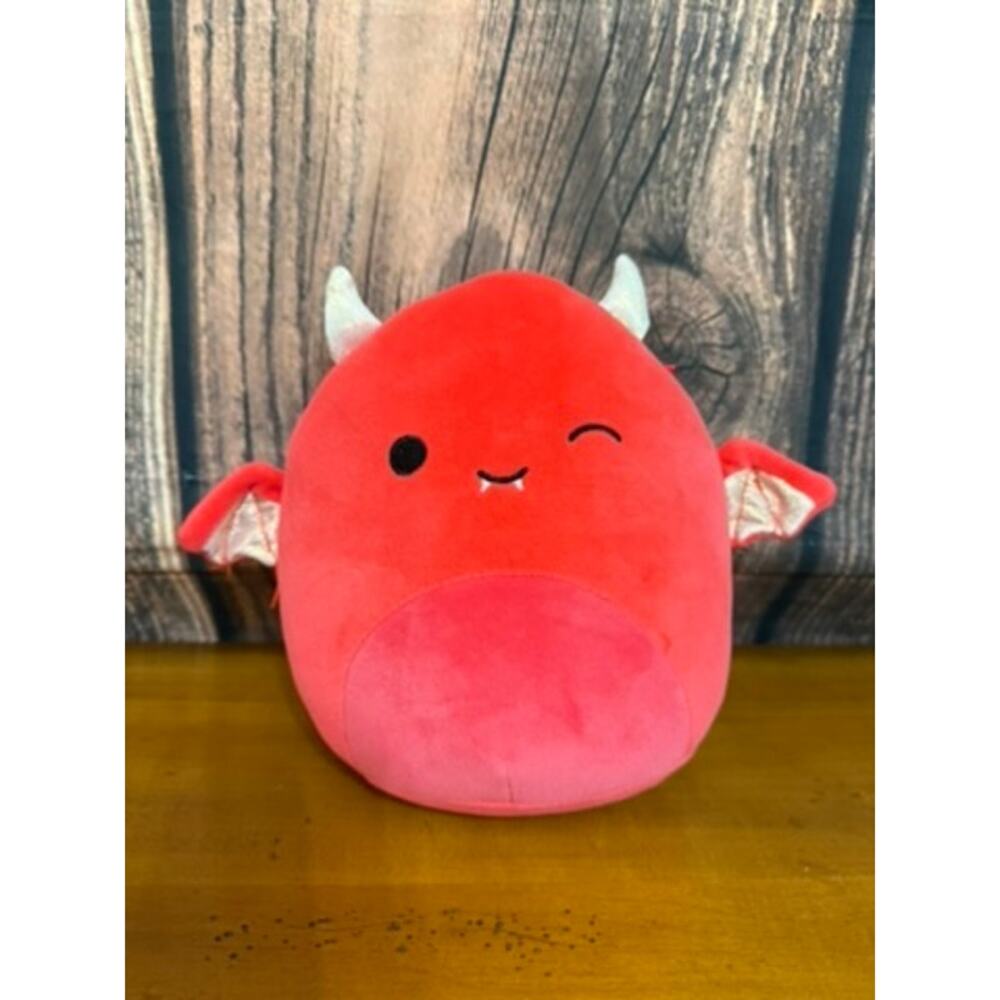 Squishmallows Karlie Red Devil‎ Halloween Plush Toy Medium 9”